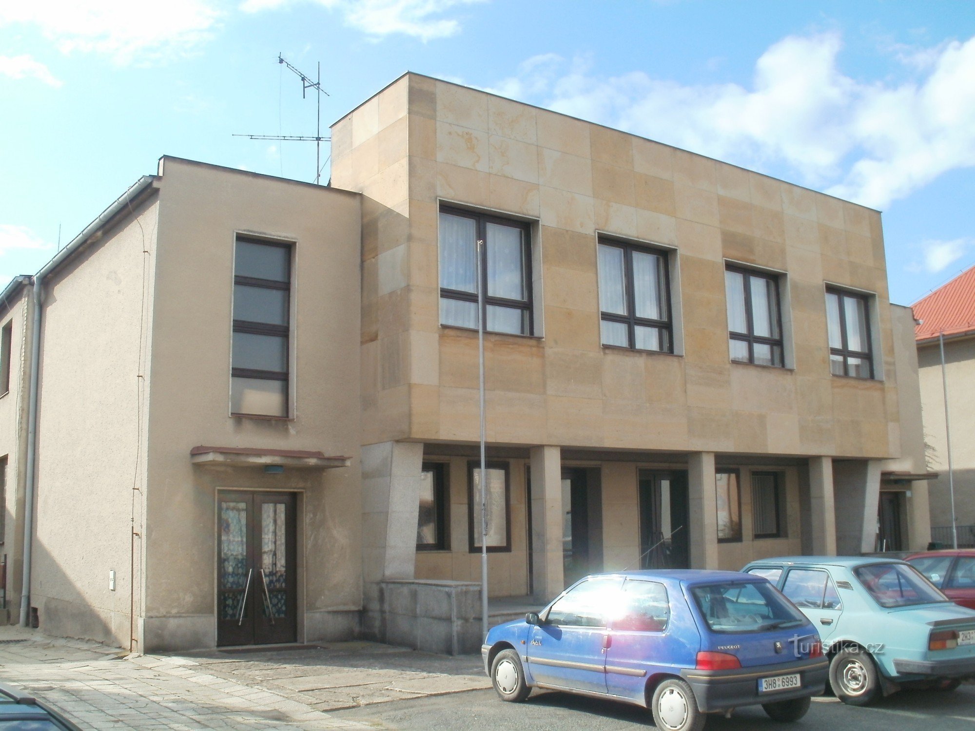 Týniště nad Orlicí - Maison de la culture avant la reconstruction