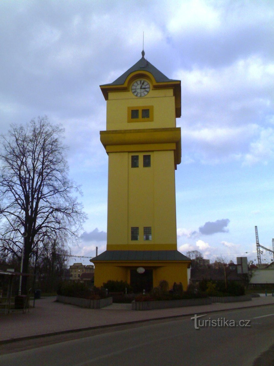 Тыниште-над-Орлици - водонапорная башня