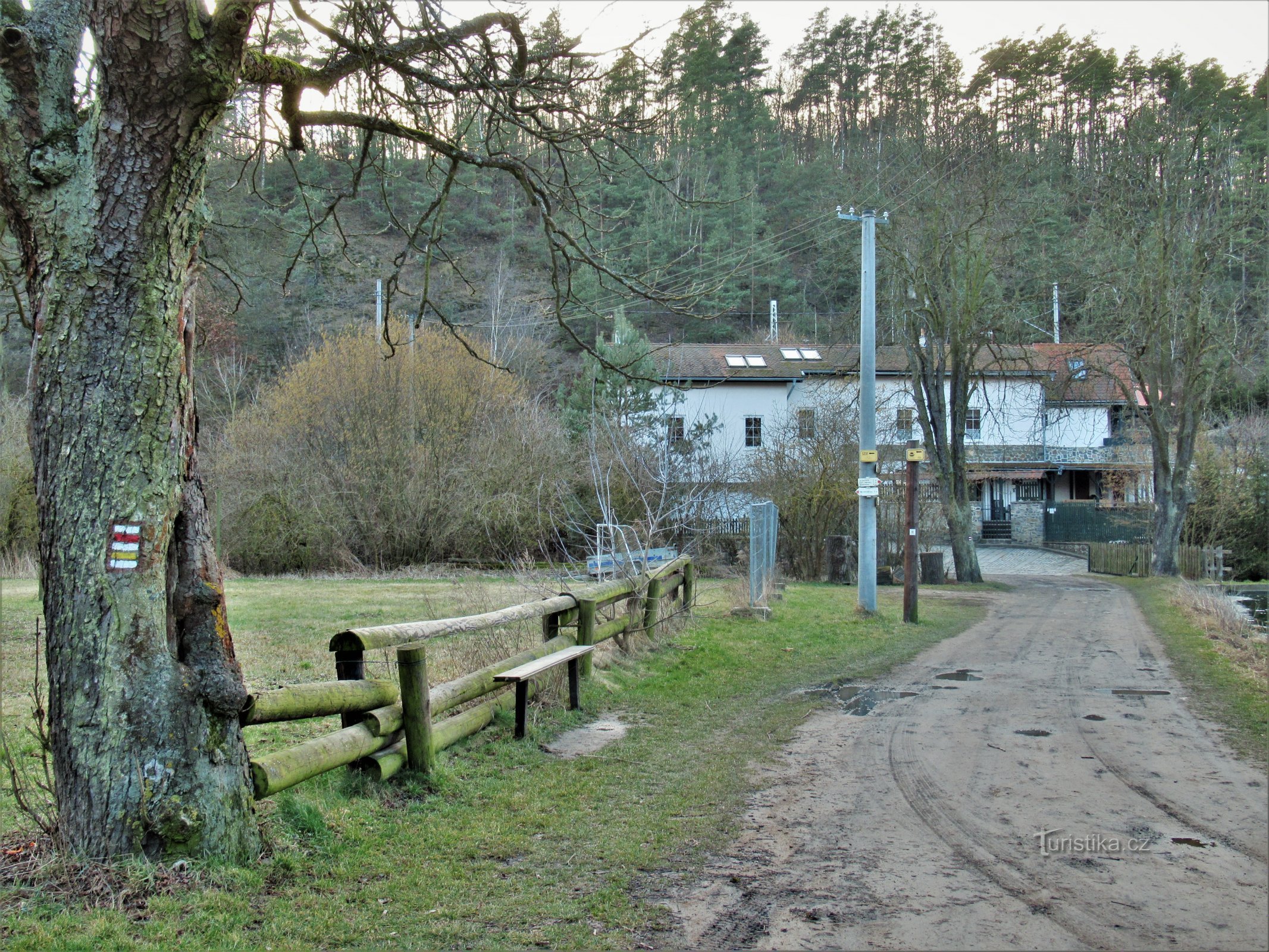 At the former Jehnice railway station