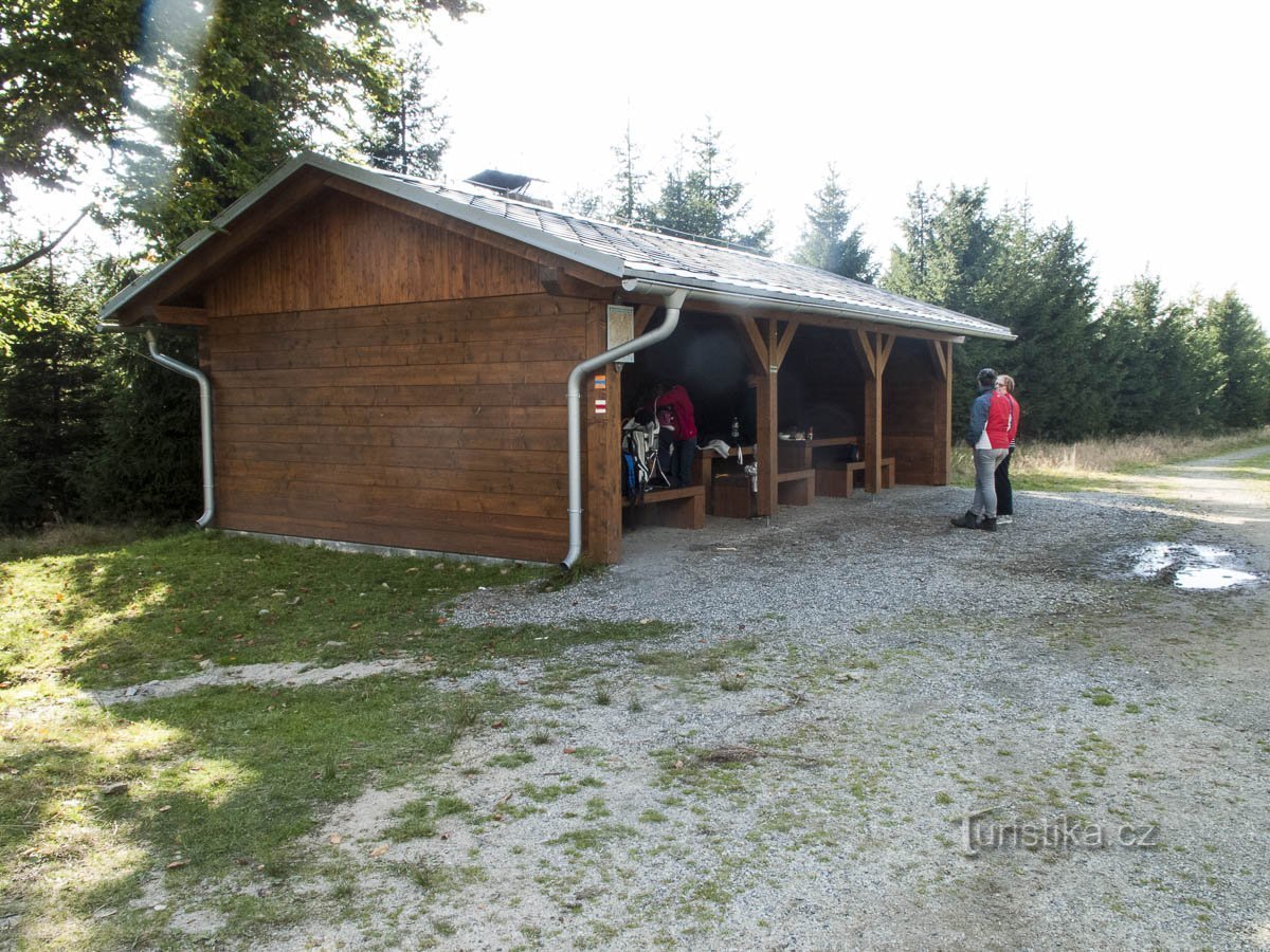 À Císařské bouda (pour les touristes)