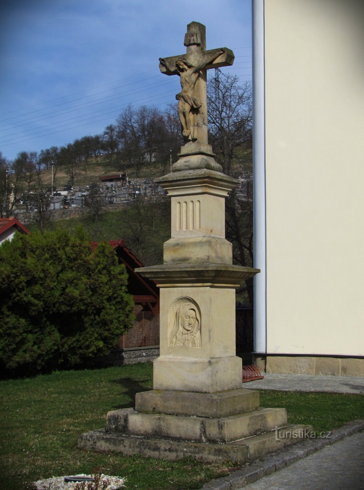 près de l'église Saint-Jean de Nepomuck