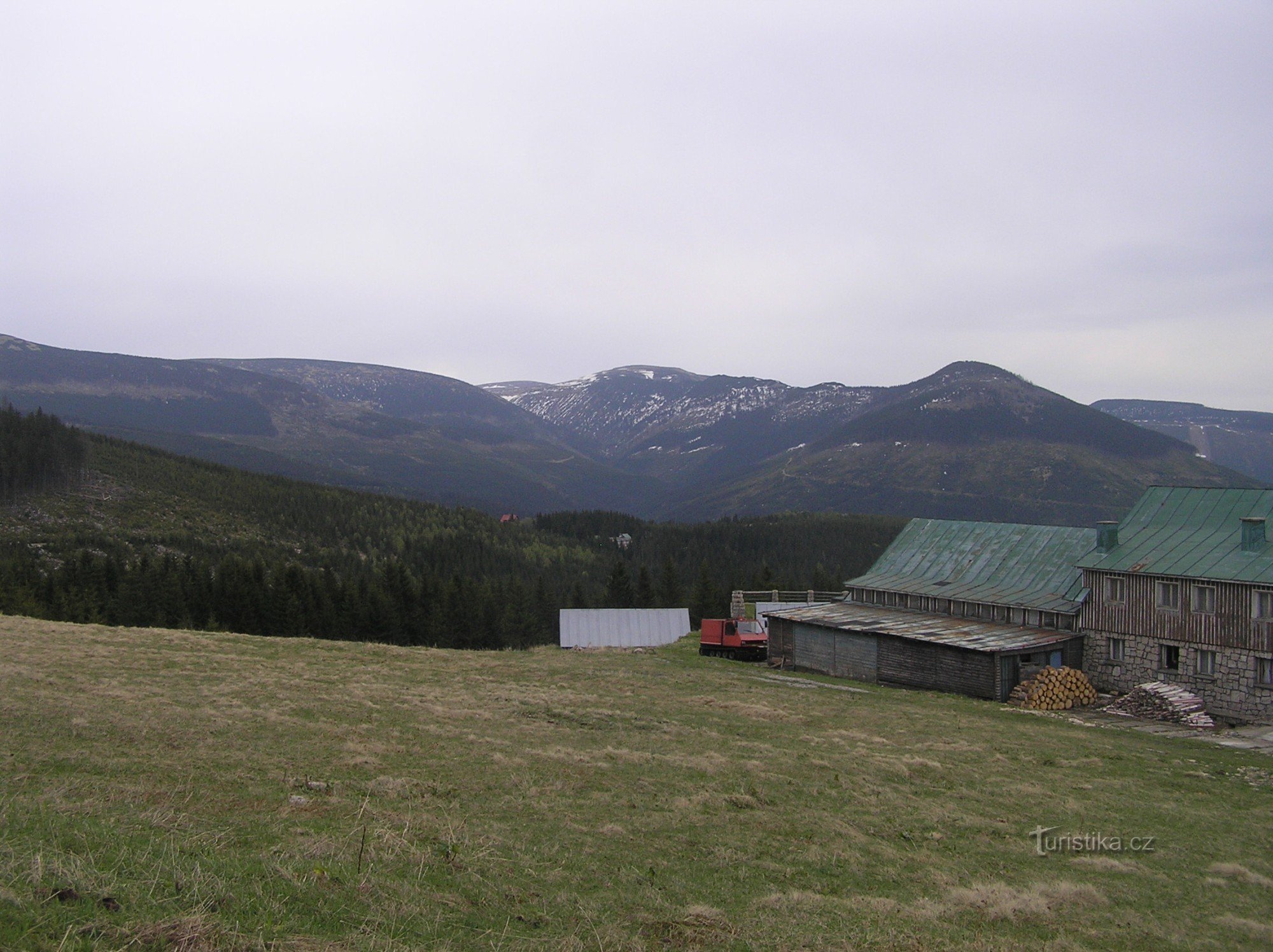 på Medvědí bouda (maj 2009)