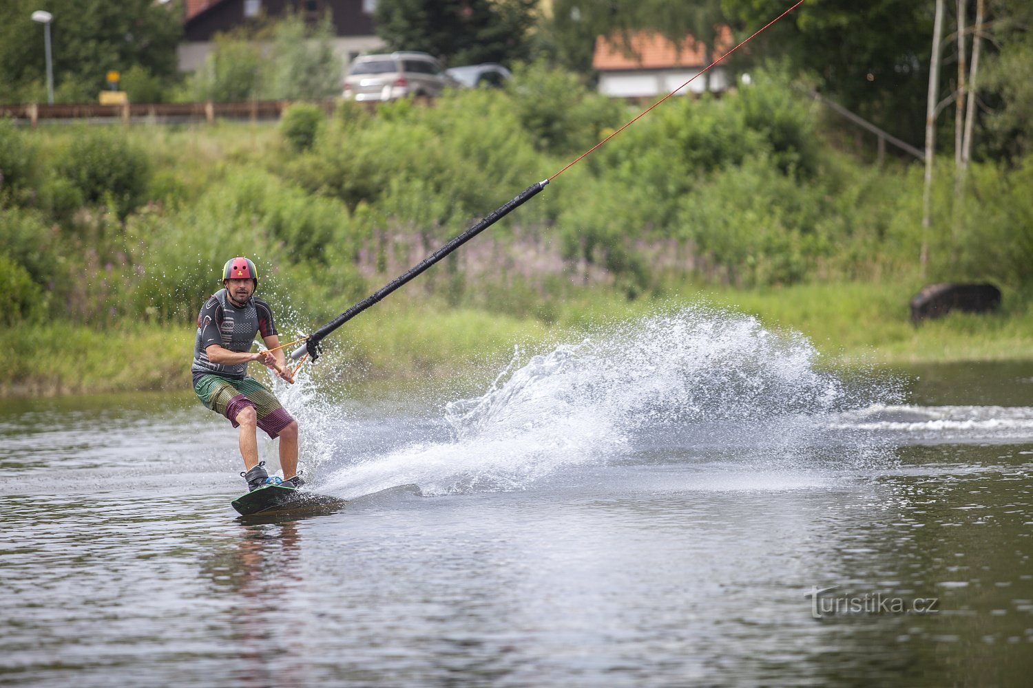 You can also try riding a water lift here - will wakeboarding be your favorite?