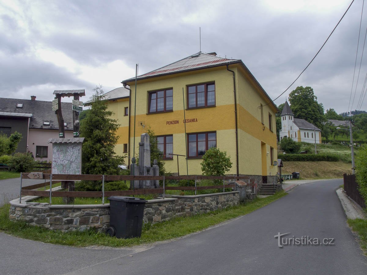 På gæstehuset Lesanka