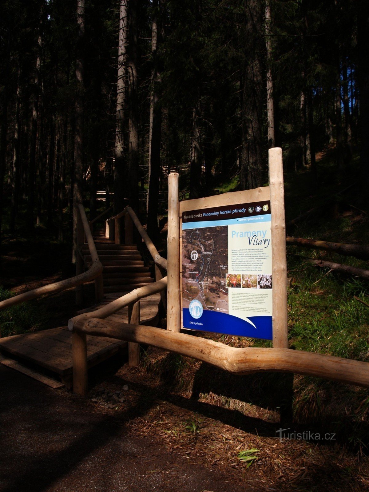 At the source of the Vltava