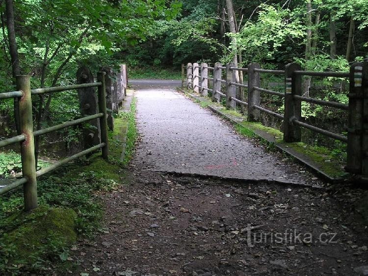 En el cruce de Koníčkov en Pekel