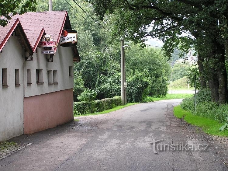 U snehota: U snehota - Blick von Landek