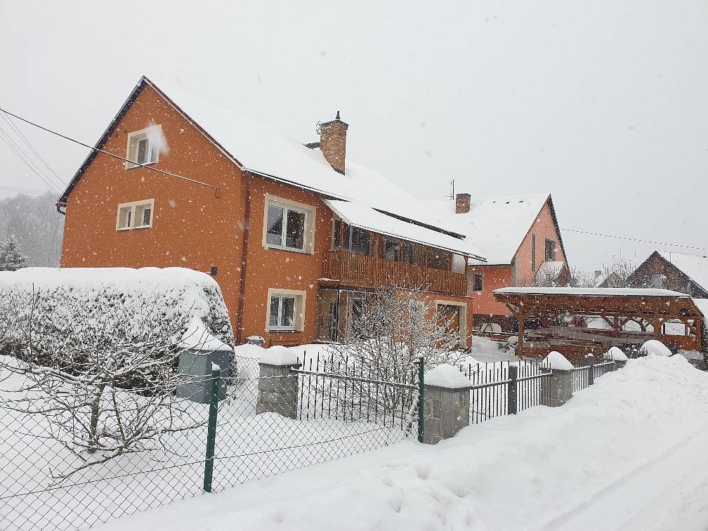Zakwaterowanie w miejscowości Jaroš Lipová-lázně - zima