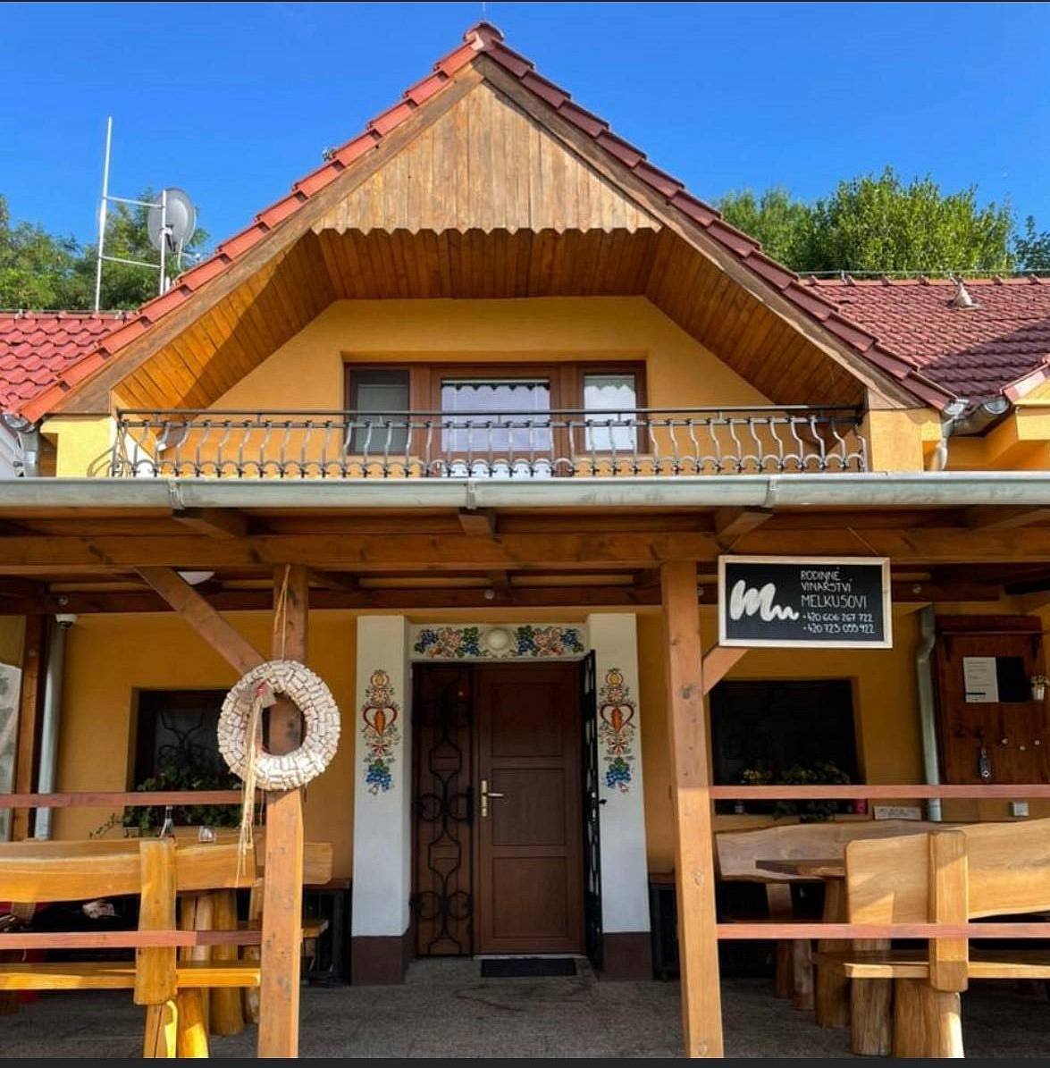 Accommodation Pod Bůdamia wine cellar for rent to Melkus Čejč