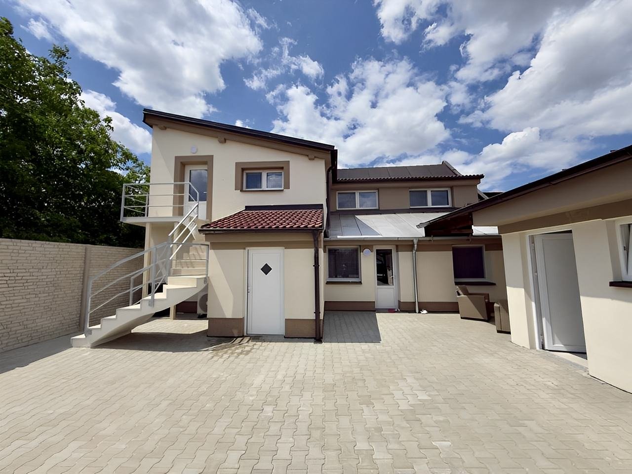 Ubytování Selanka - pohled ze dvora