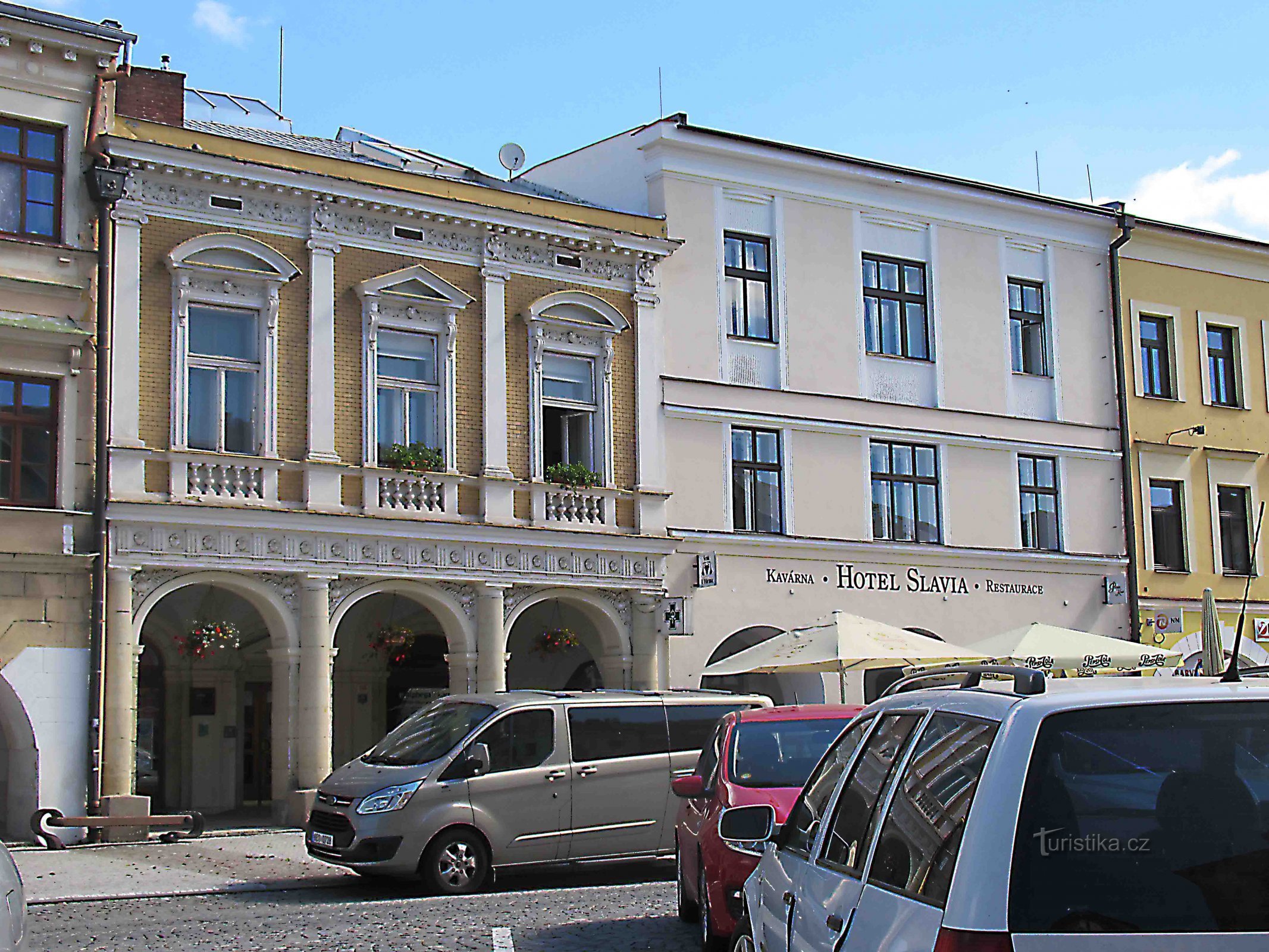 Accommodatie in het centrum van Svitavy - hotel Slavia