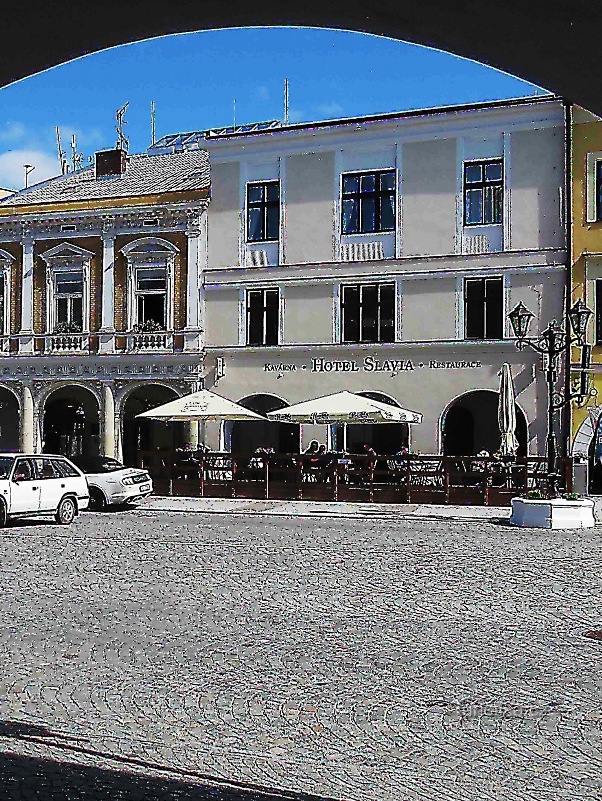 Unterkunft im Zentrum von Svitavy - Hotel Slavia