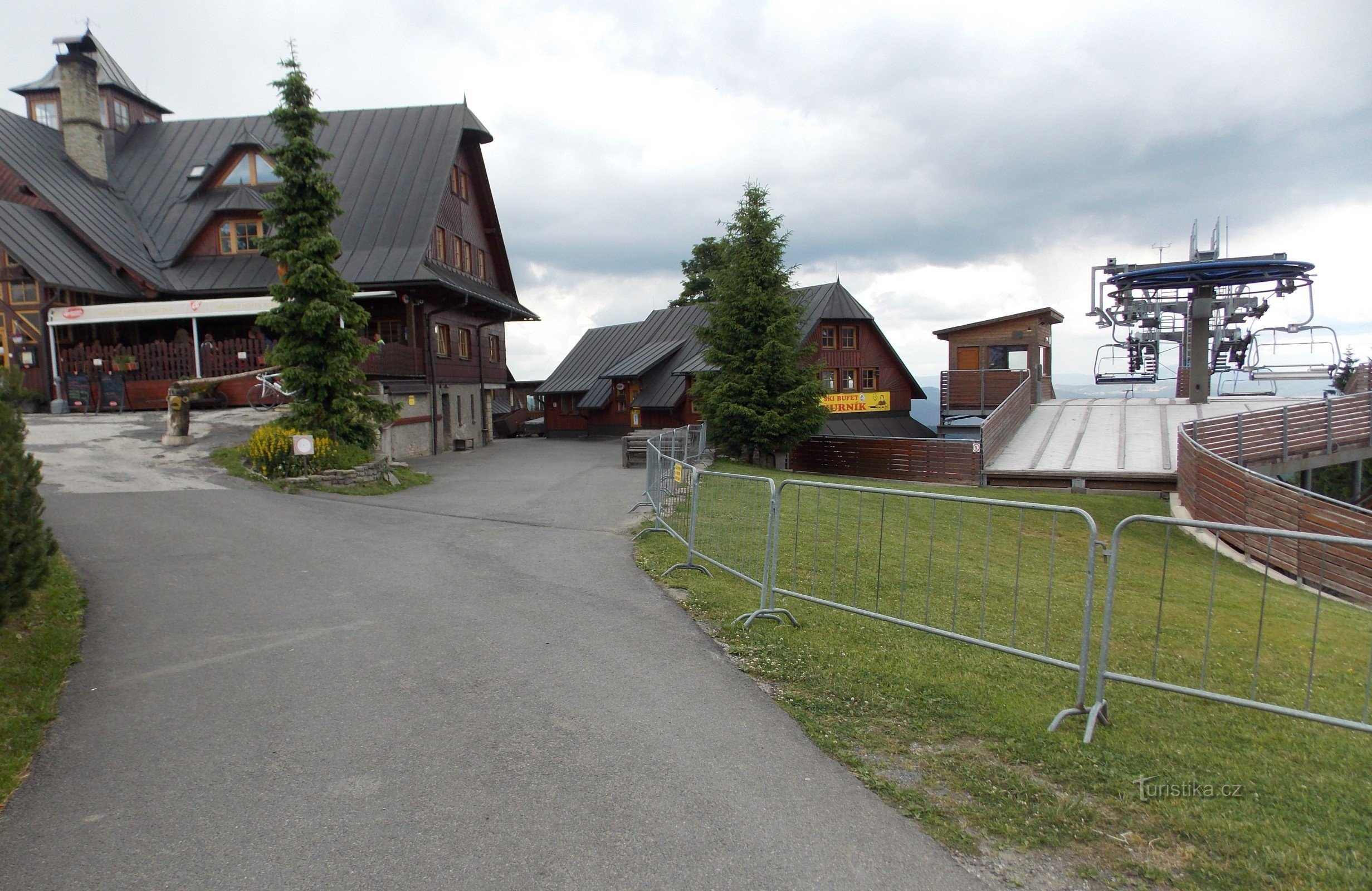 Sistemazione nell'hotel di montagna Kohútka