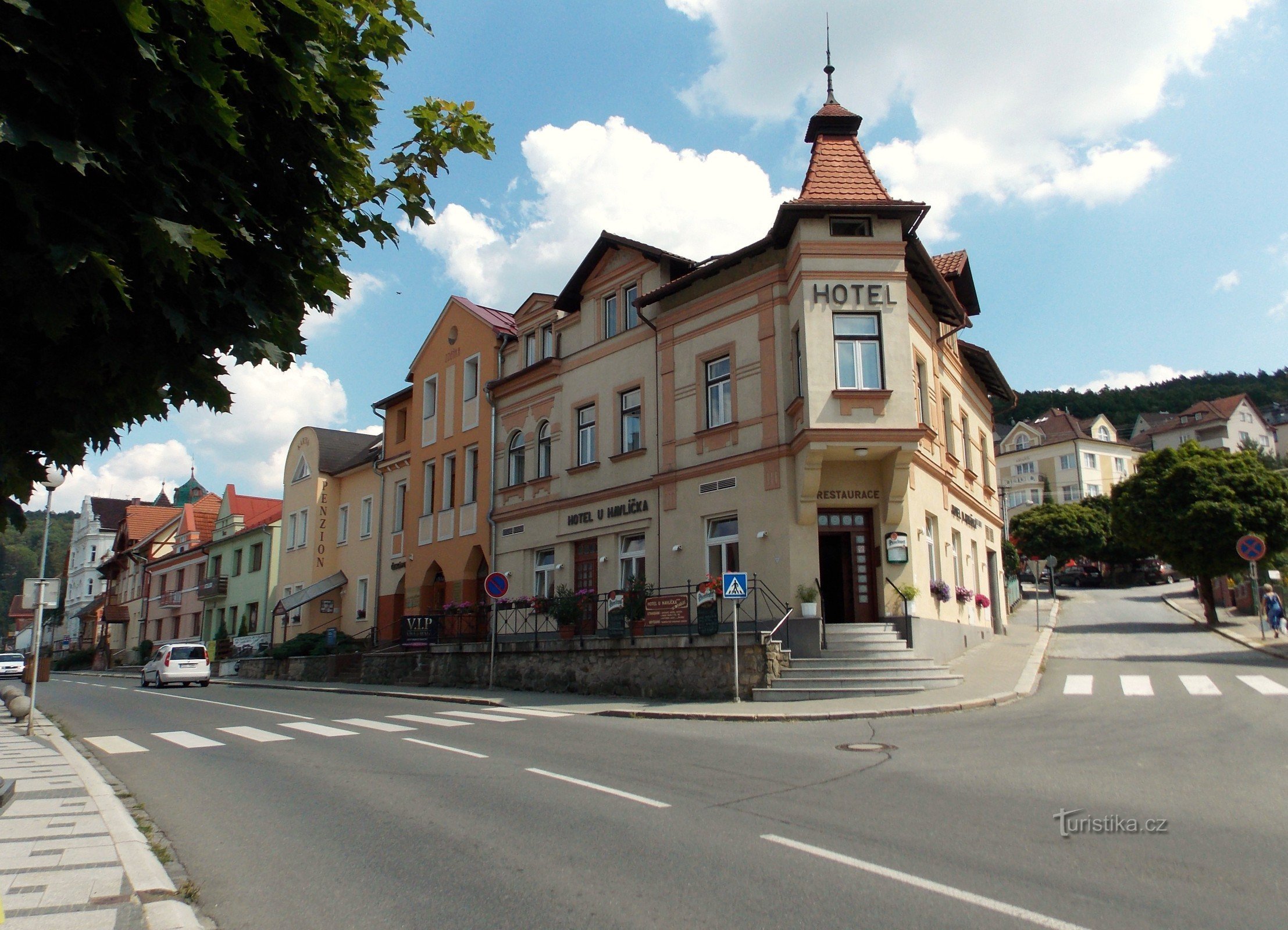 Ubytování v hotelu  Havlíček v Luhačovicích