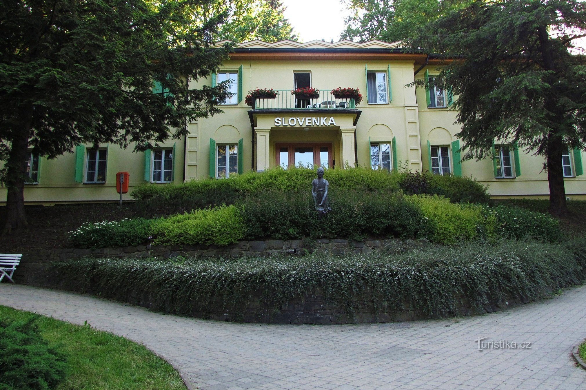 Alojamiento en la casa de spa Slovenka en Teplice nad Bečvou