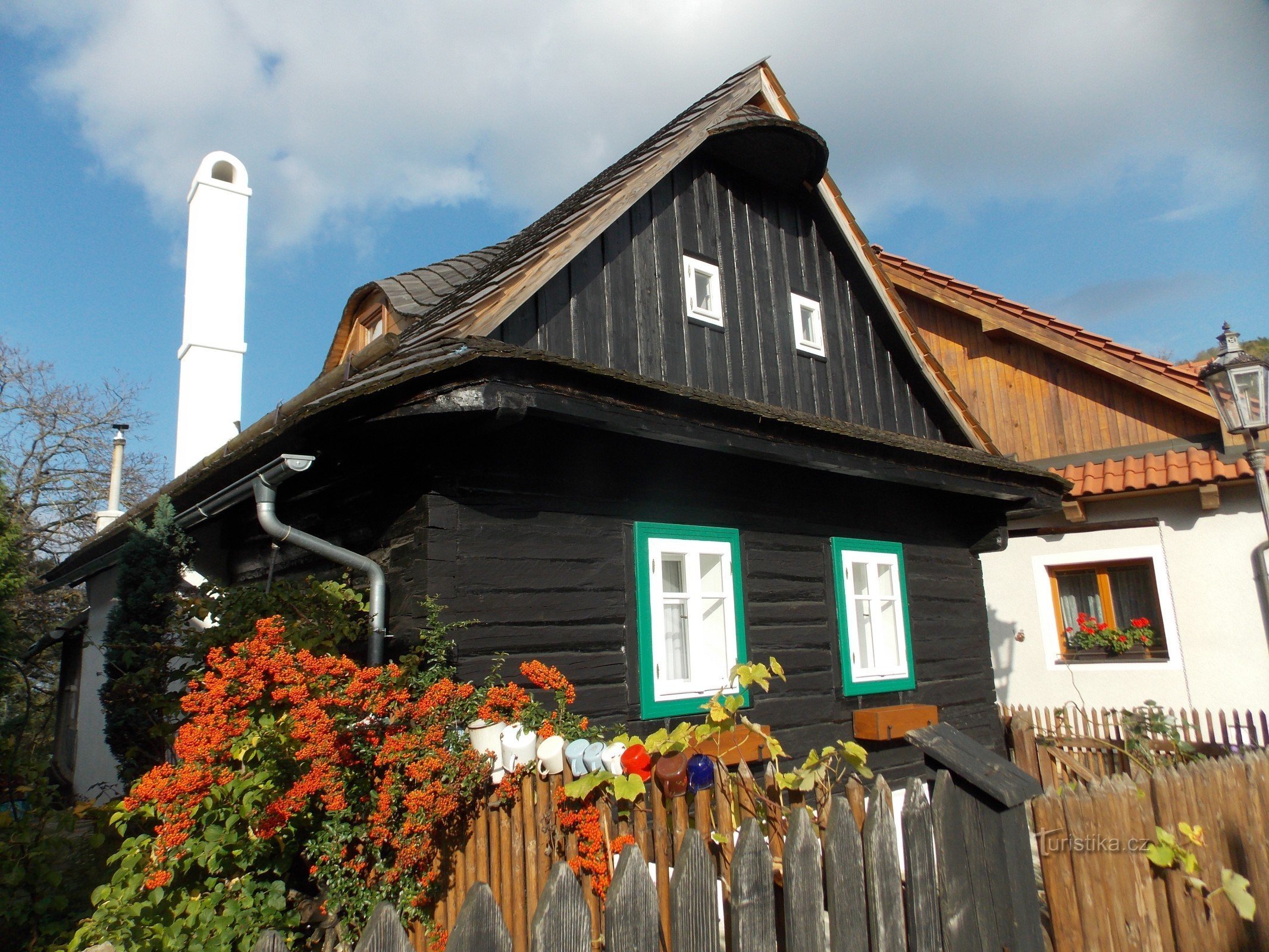 Accommodatie in blokhutten in Štramberk