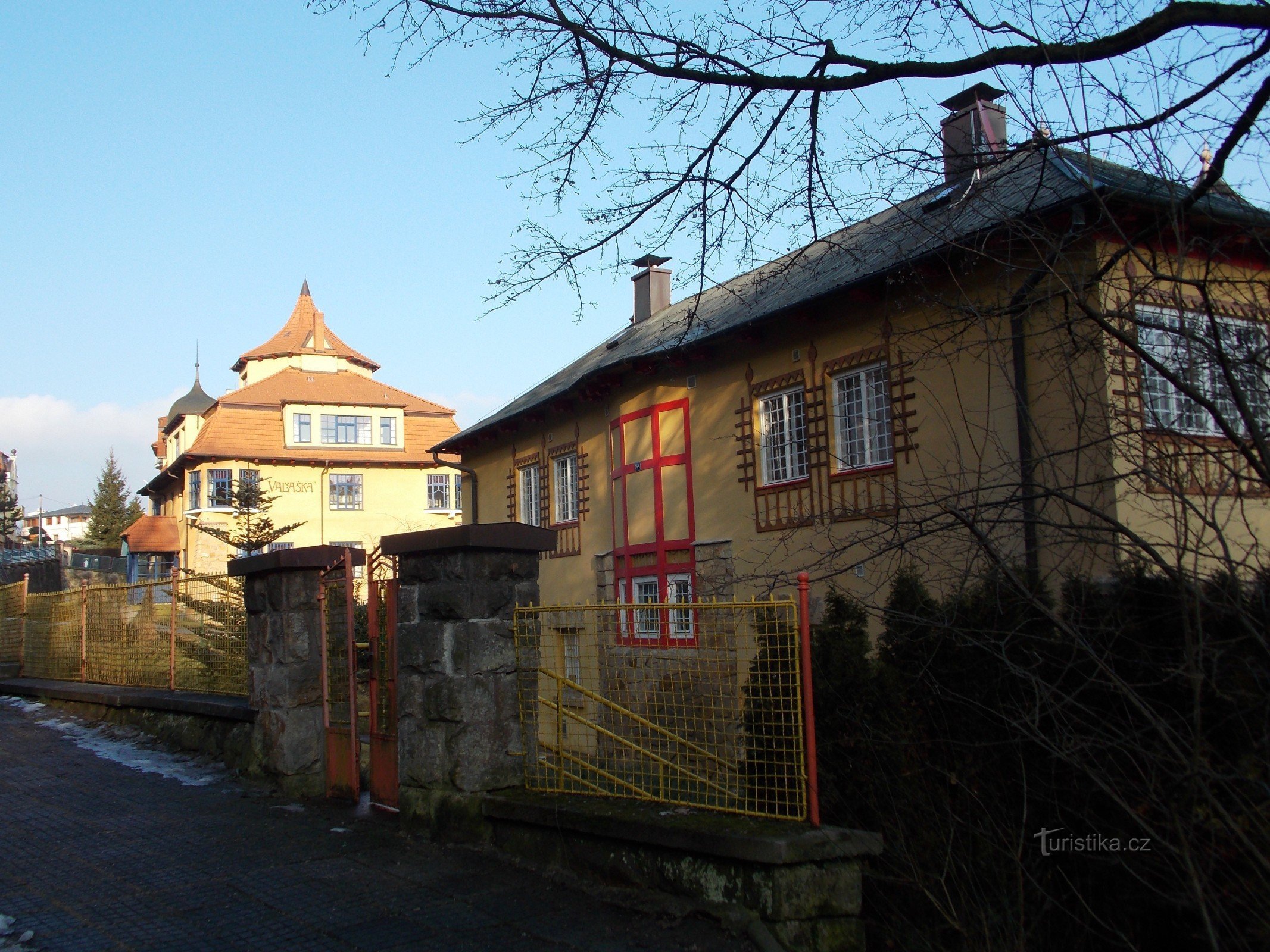 Sistemazione a Villa Vlastimila a Luhačovice