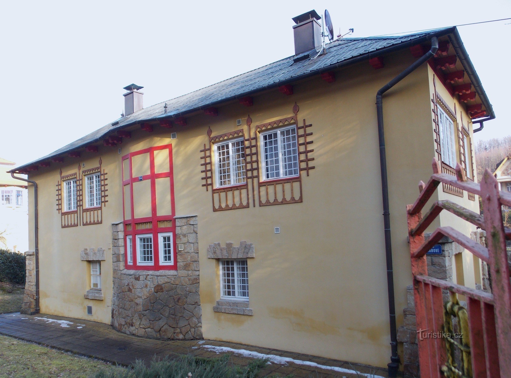 Accommodatie in Villa Vlastimila in Luhačovice