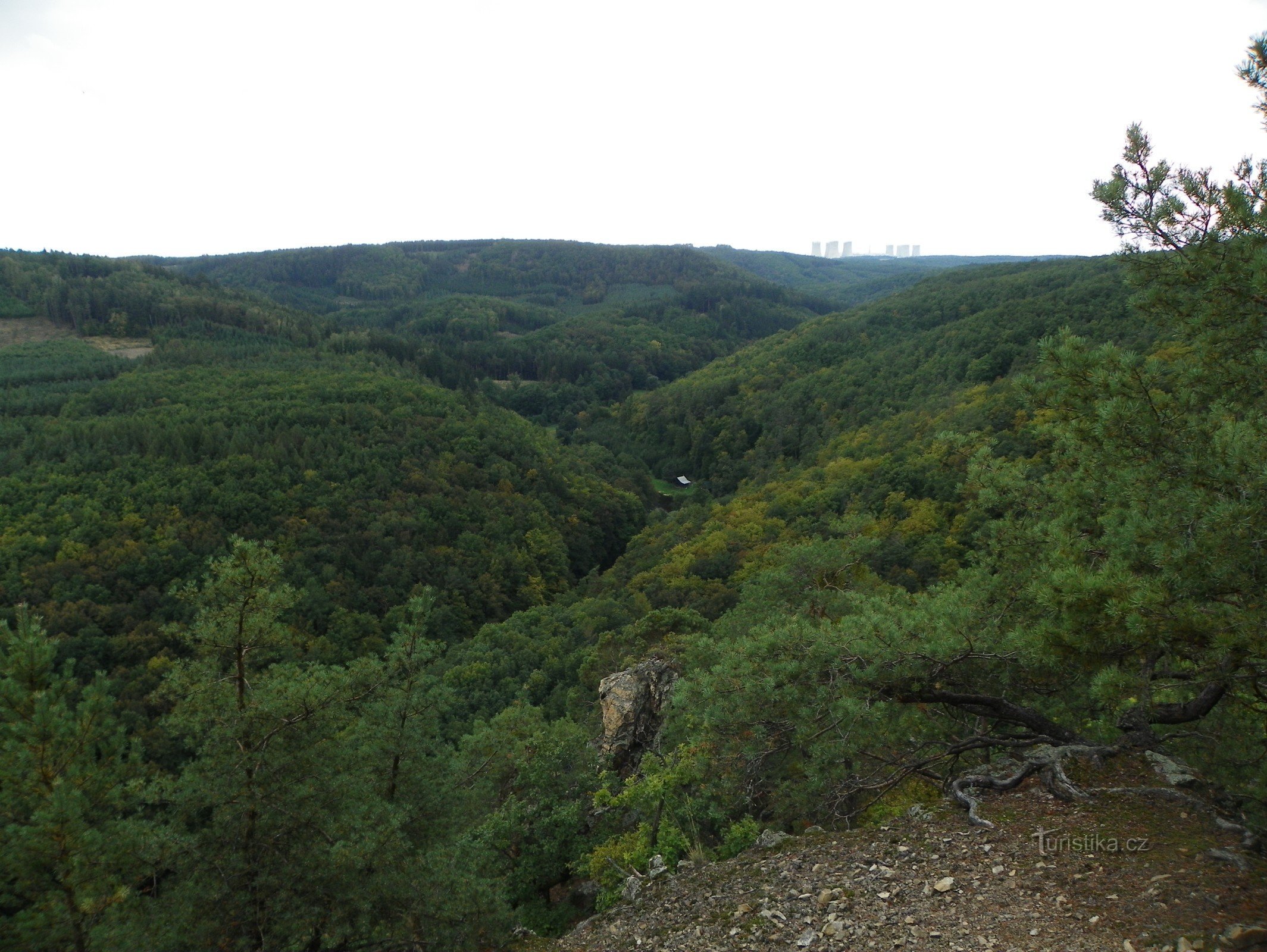 The valley of Jihlava pod Mohelno