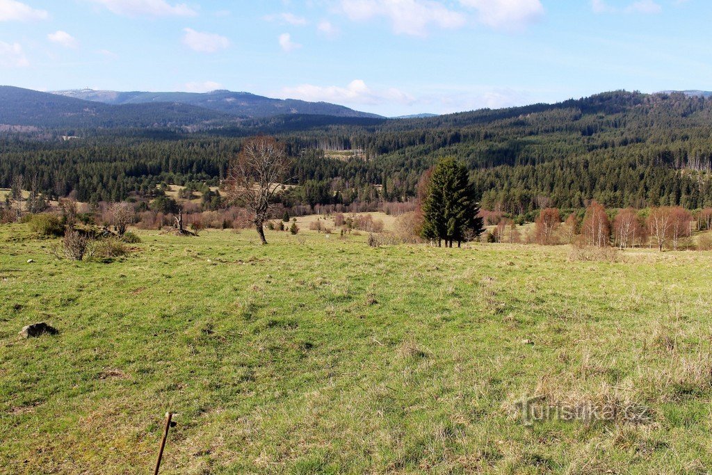 Vallée de Křemelná depuis Stodůlek