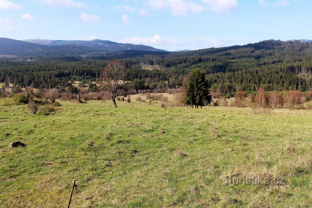 Křemelná Valley from Stodůlek