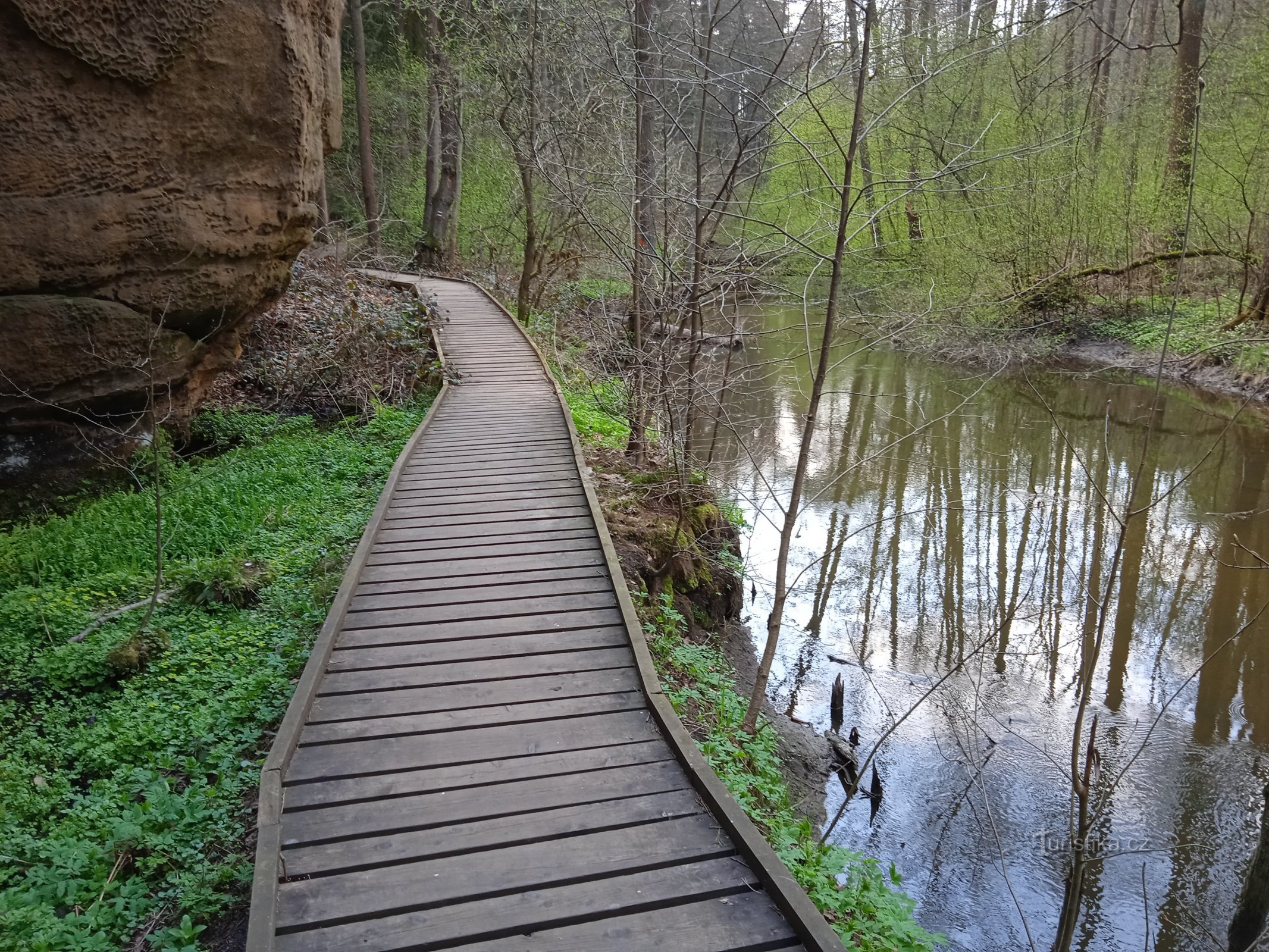 Vallée de Peklo près de Česká Lípa