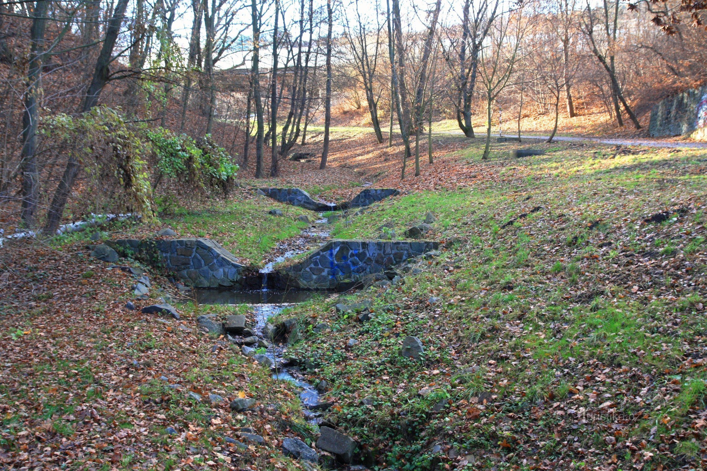 Valley of the Čertík stream
