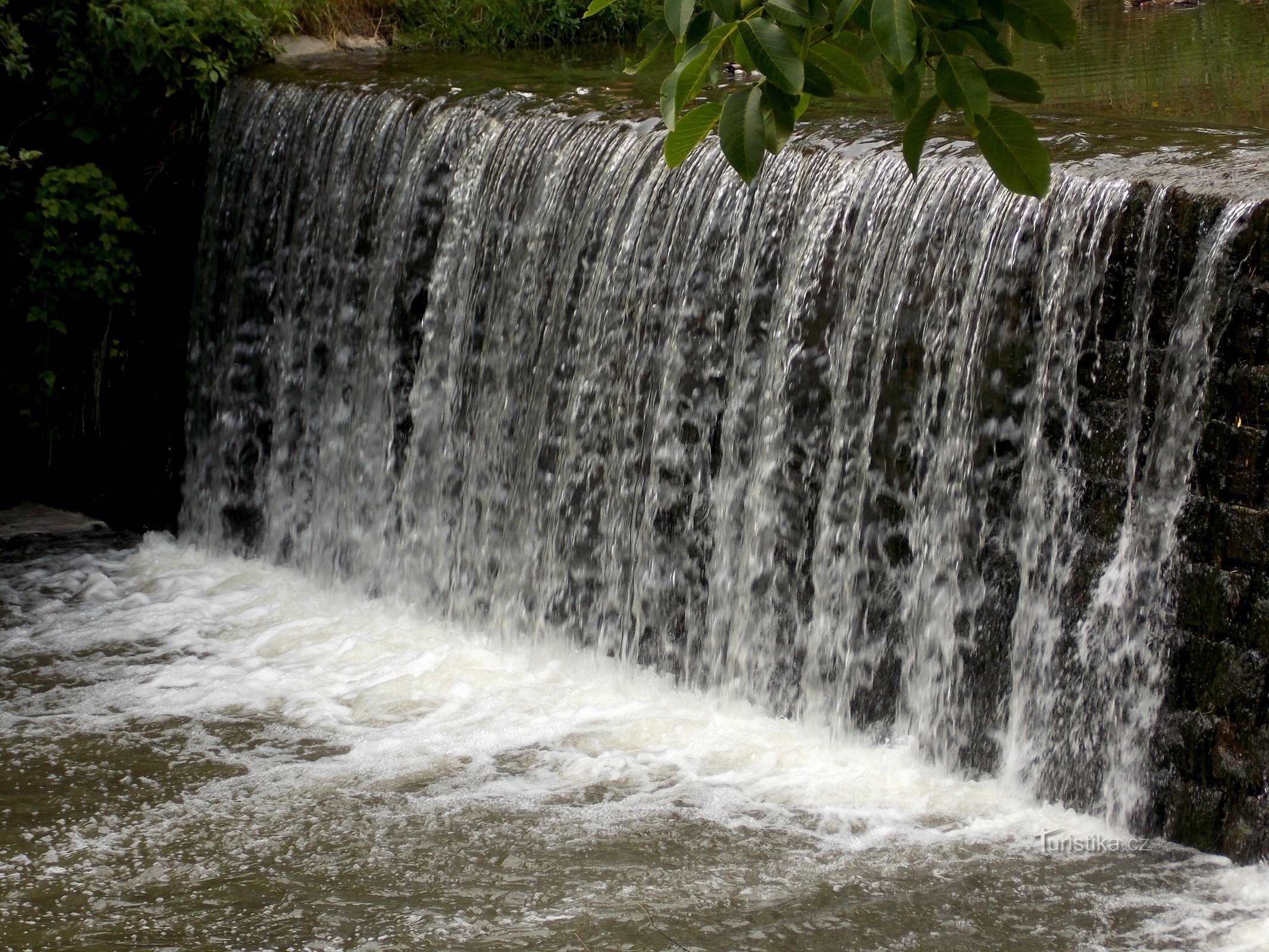 Tal des Flusses Brumovka in Brumov - Bylnice