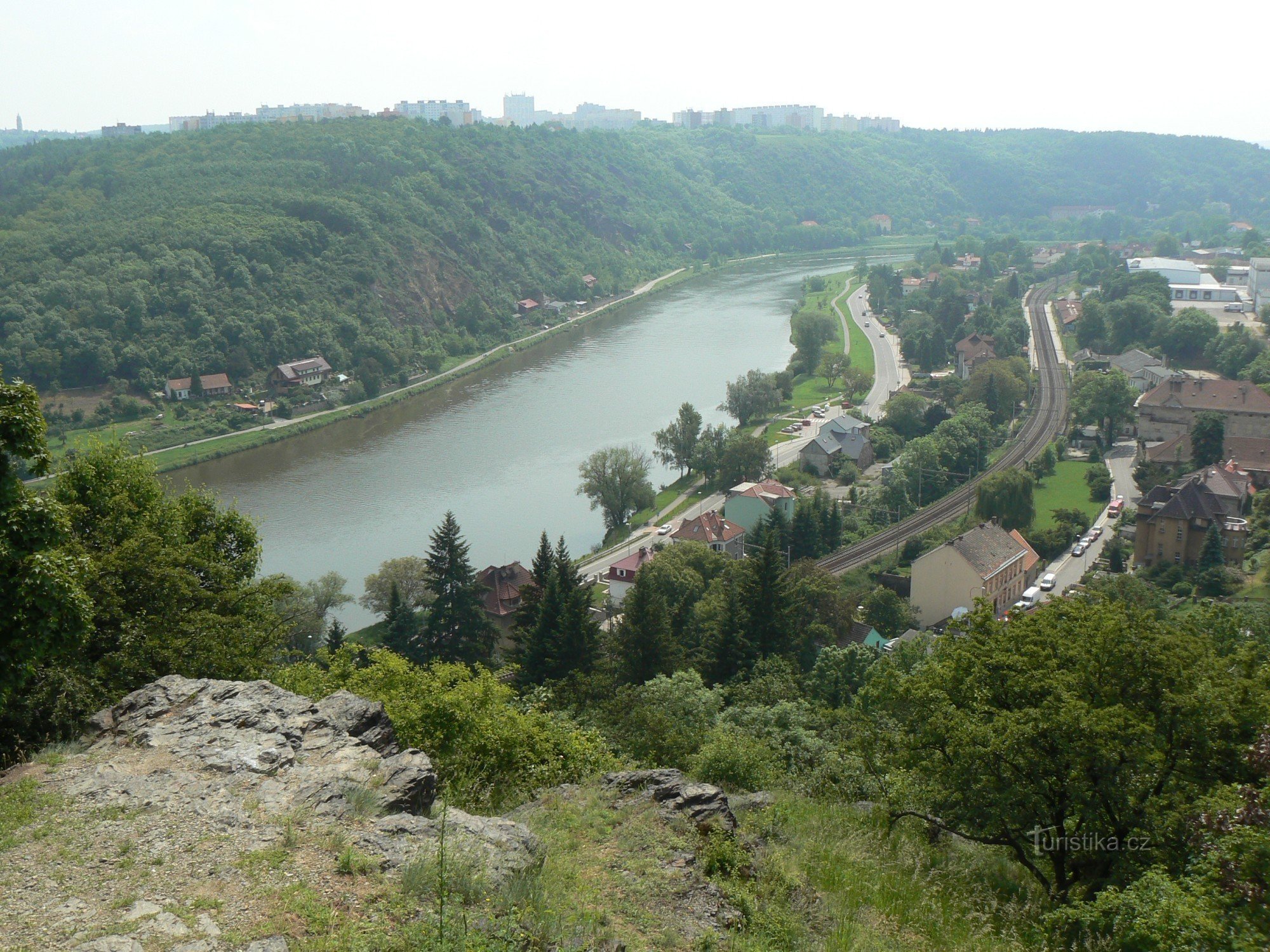 Dolina Vltave in Sedlec, ulica Roztocká