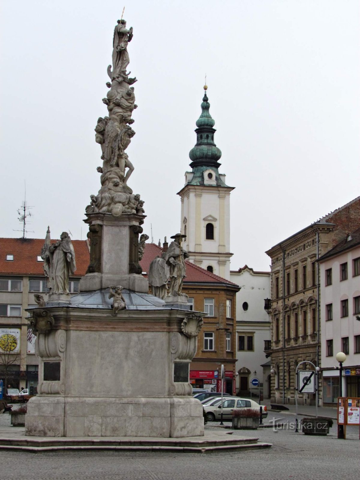 Uherské Hradiště - Mariánské náměstí