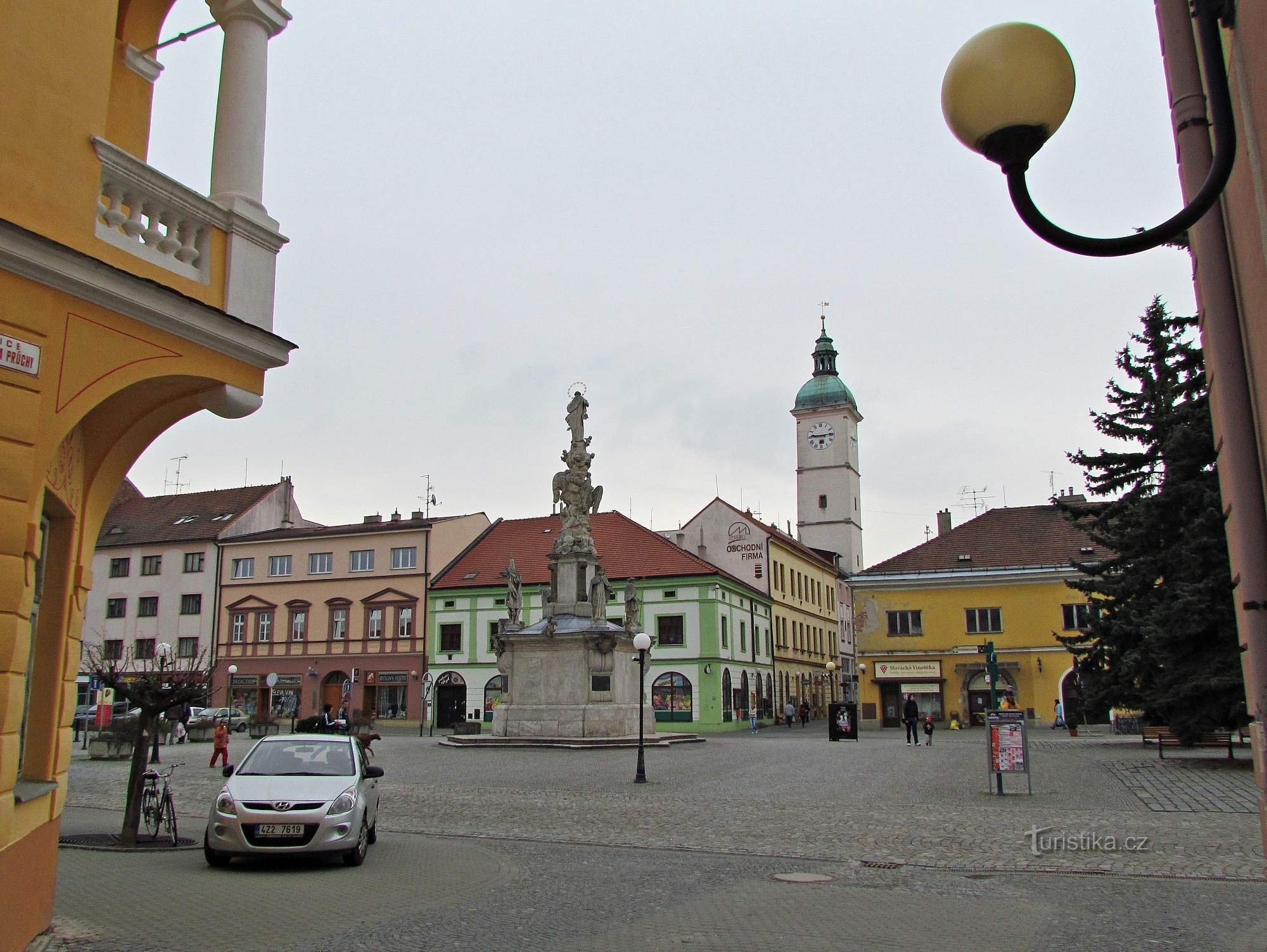 Uherské Hradiště - Mariánské náměstí