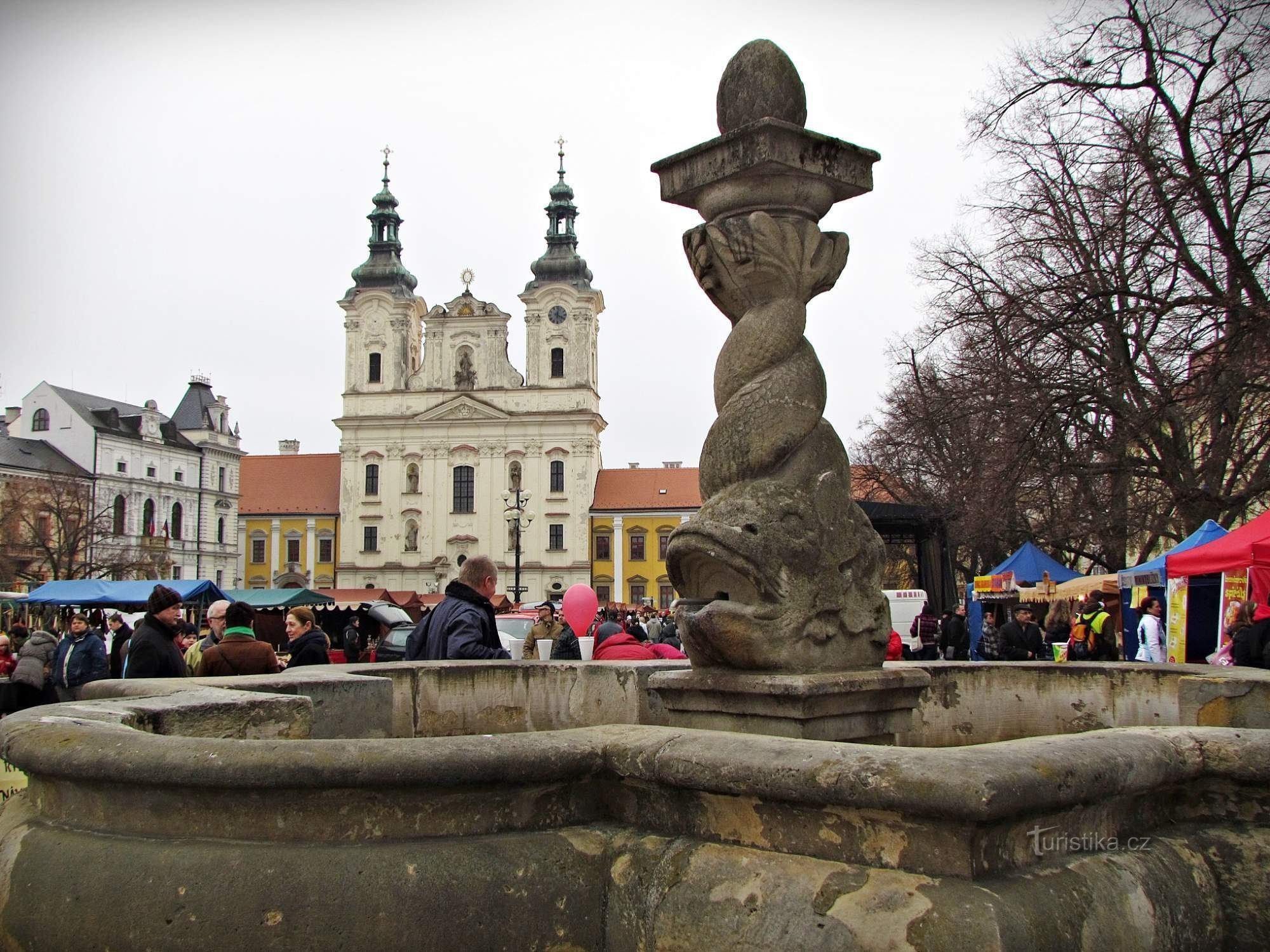 Uherské Hradiště - Masarykovo square