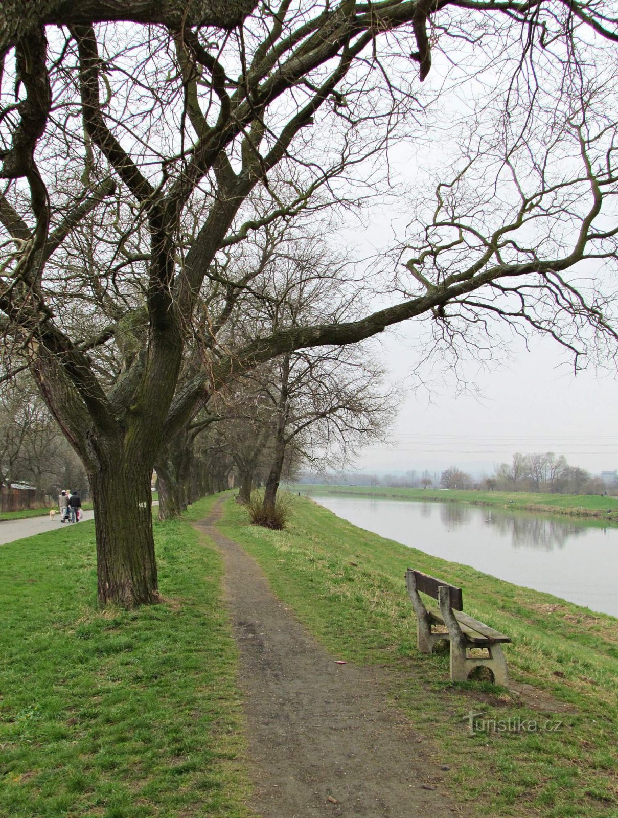 Uherské Hradiště - on the banks of the Moravia