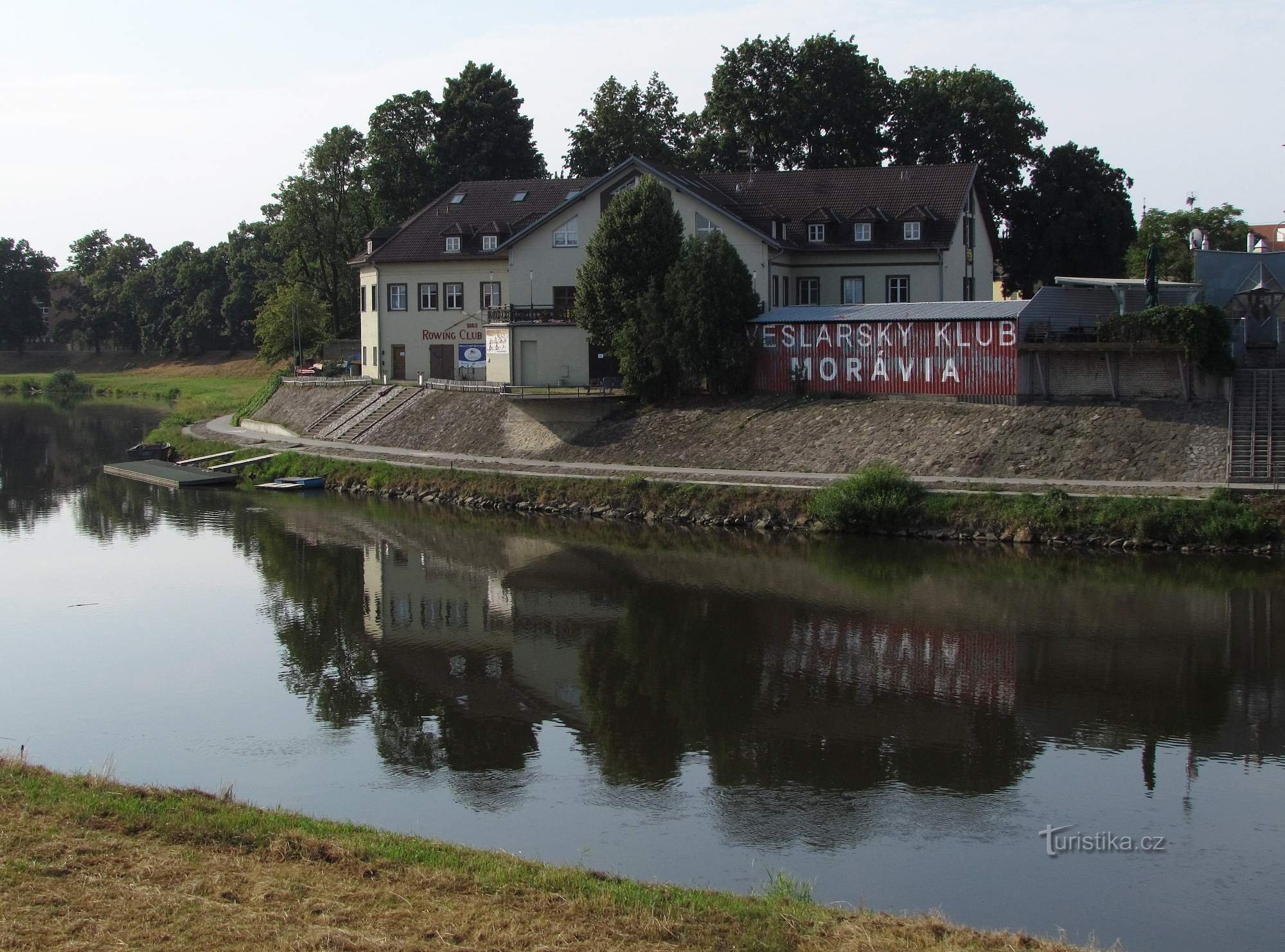 Uherské Hradiště - on the banks of the Moravia