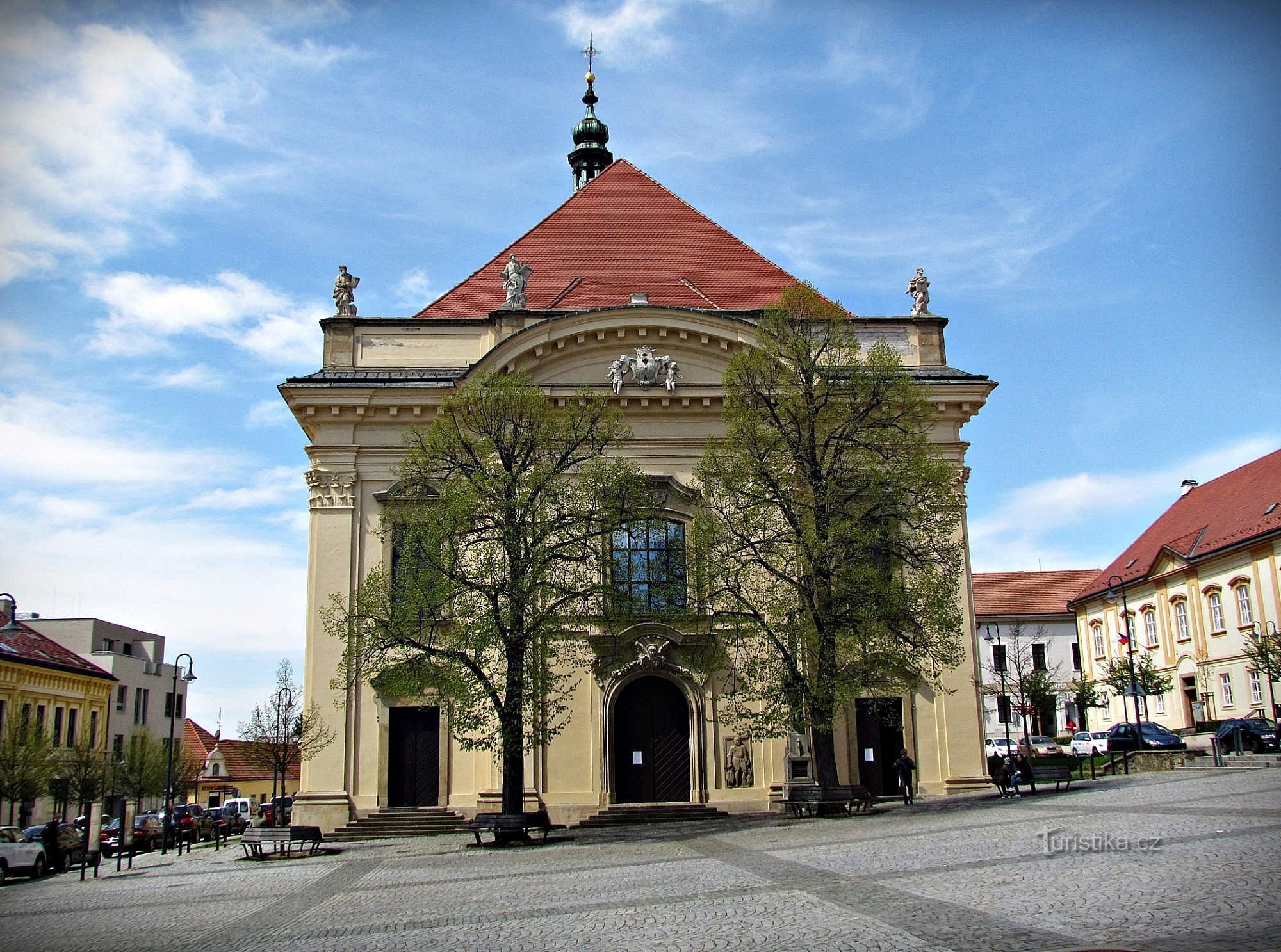 Uherskobrod-kathedraal van de Onbevlekte Ontvangenis van de Maagd Maria