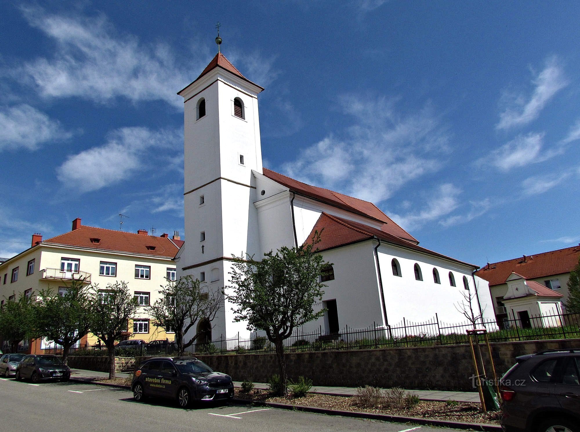 Kerk van Meester Jan Hus in Uherskobrod