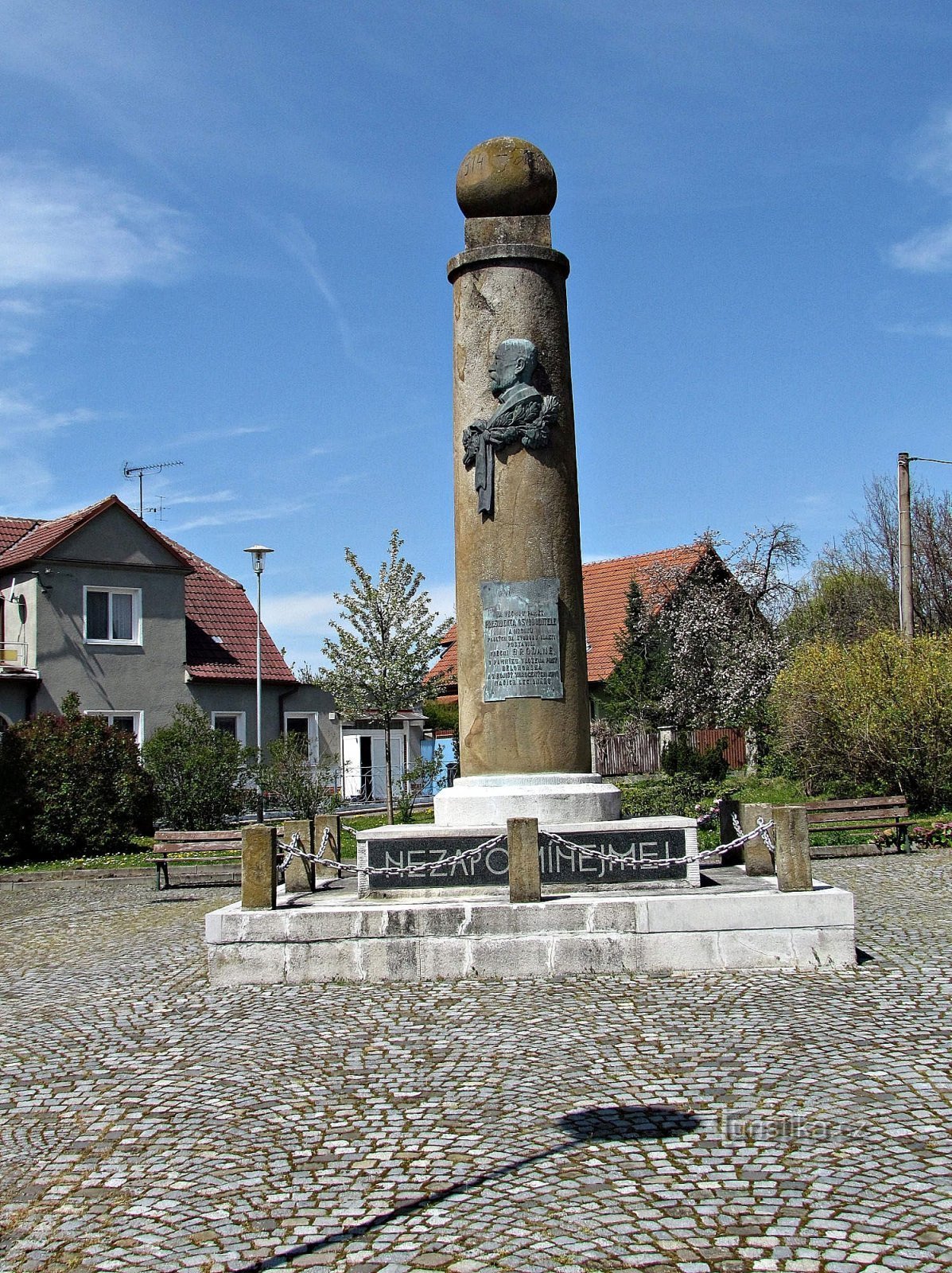 Uherskobrod-monument voor de slachtoffers van de Eerste Wereldoorlog