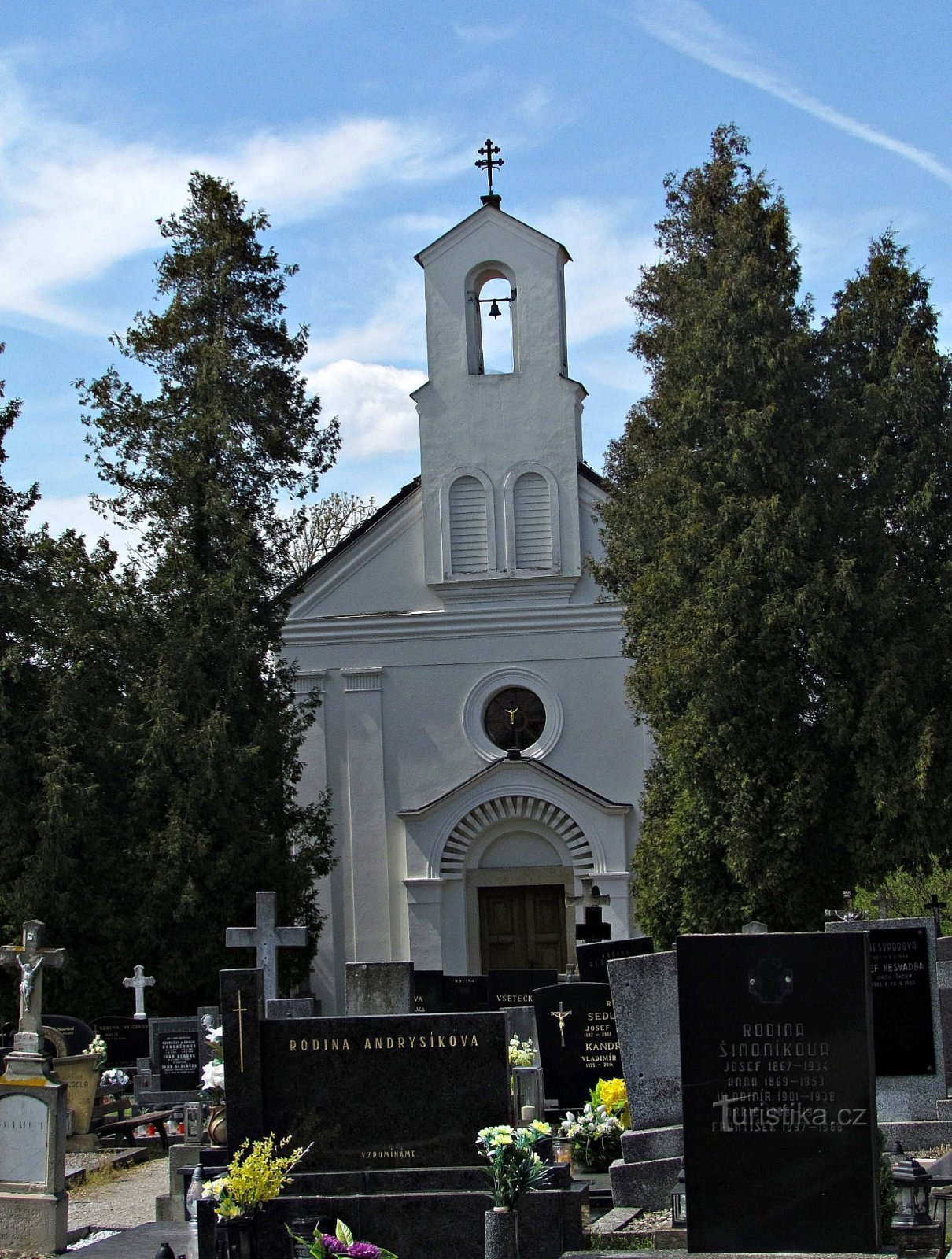 Uherský Brod - Cimitir și capelă vechi