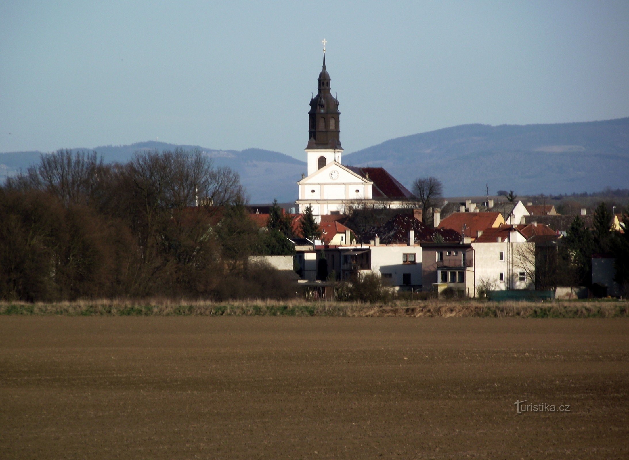 Uherský Ostroh – kyrkan St. Andrew