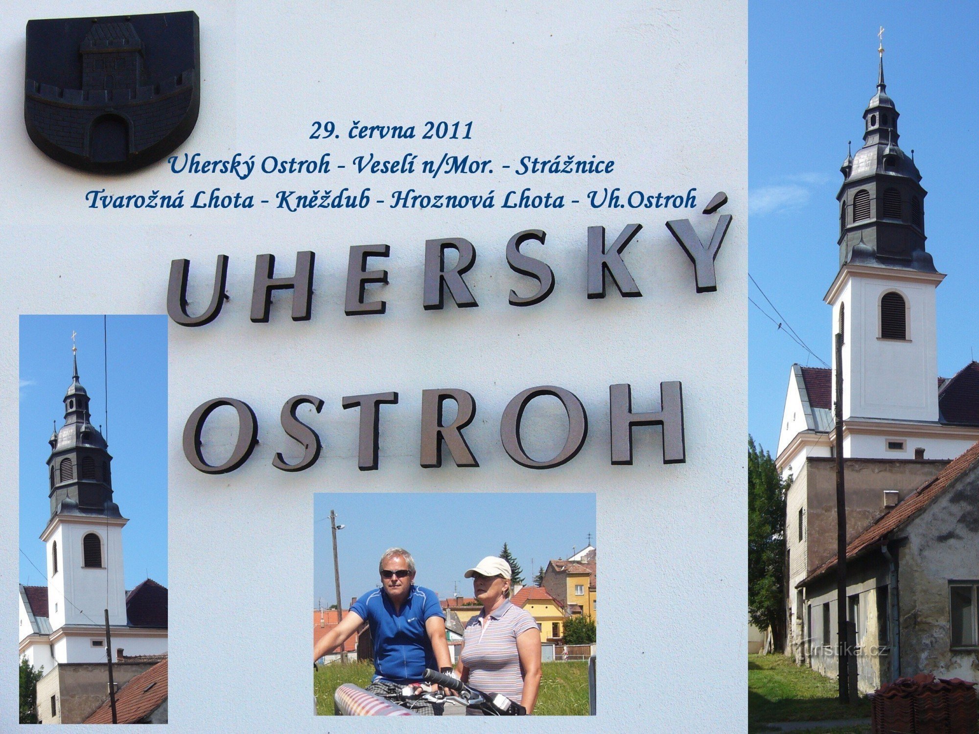 Uherský Ostroh-Strážnice-Kněždub-Uherský Ostroh