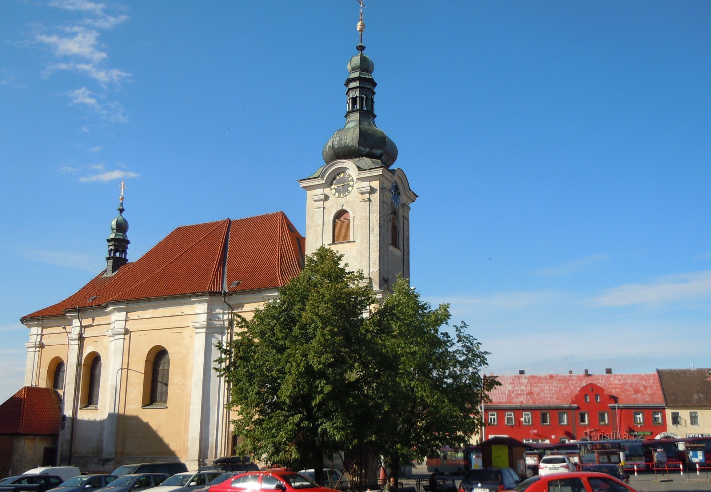 Uhlířské Janovice - biserica Sf. Alois