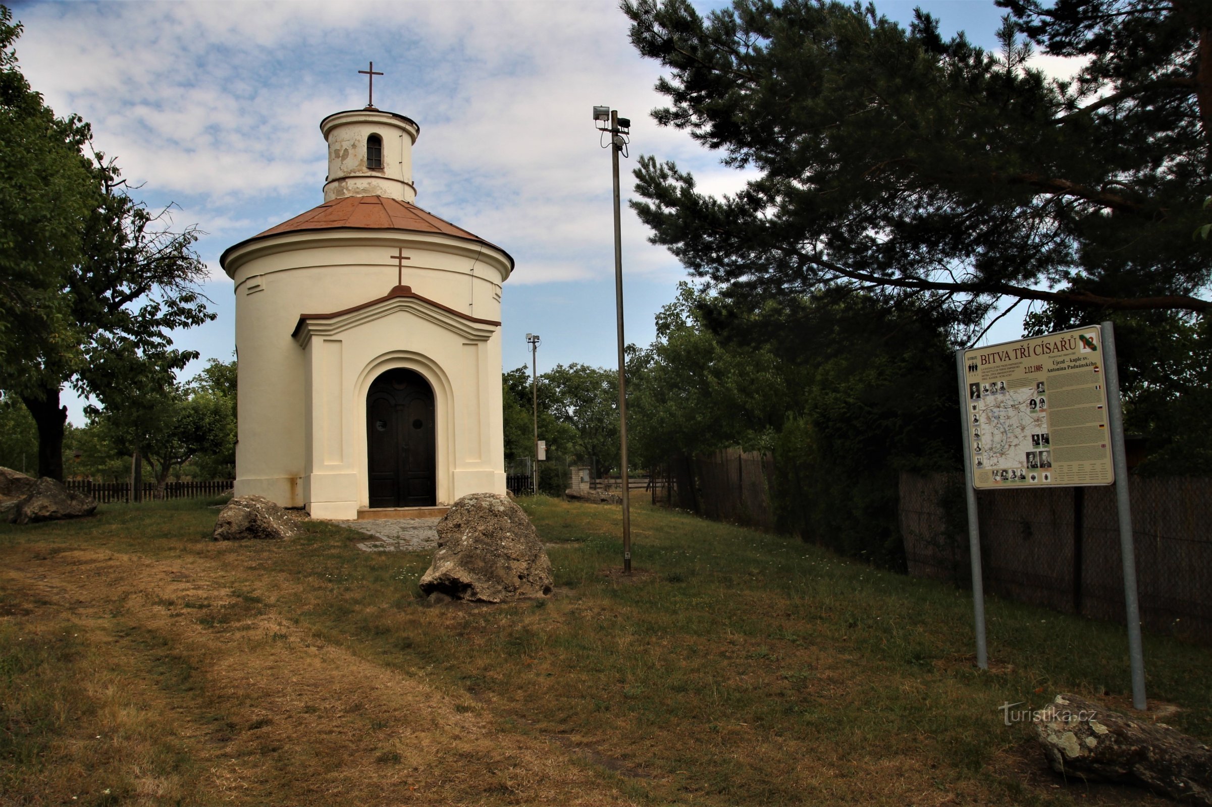 Újezd ​​​​bij Brno - kapel van St. Antonius van Padua