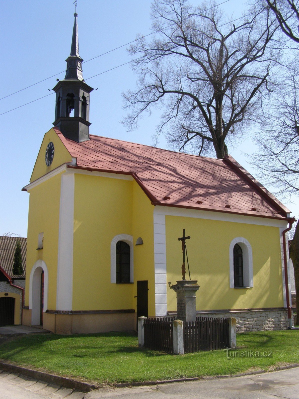 Újezdec - kaplička Nejsvětější Trojice