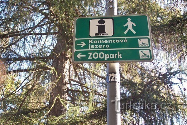 Útmutató a Chomutov-i Állatkert parkjához