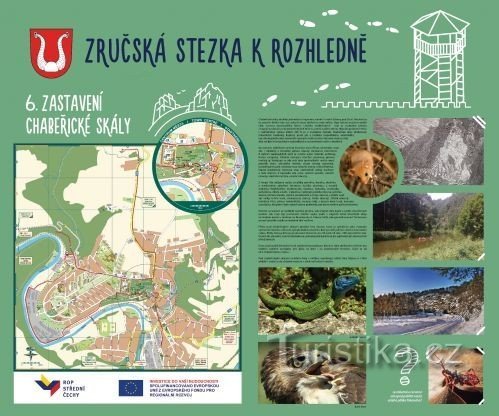 Uzorak ploče uz nastavnu stazu