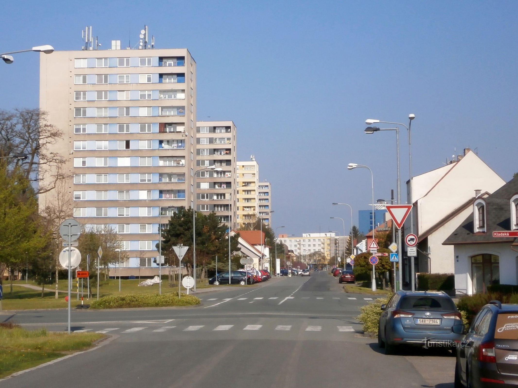 Calle Bratří Štefanů (Hradec Králové, 1.5.2017 de mayo de XNUMX)