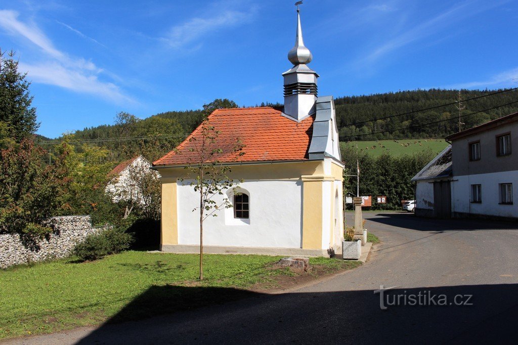 Task, chapel in the village