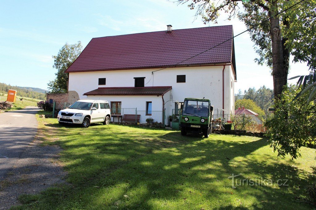 Aufgabe, Nordwand des Gebäudes