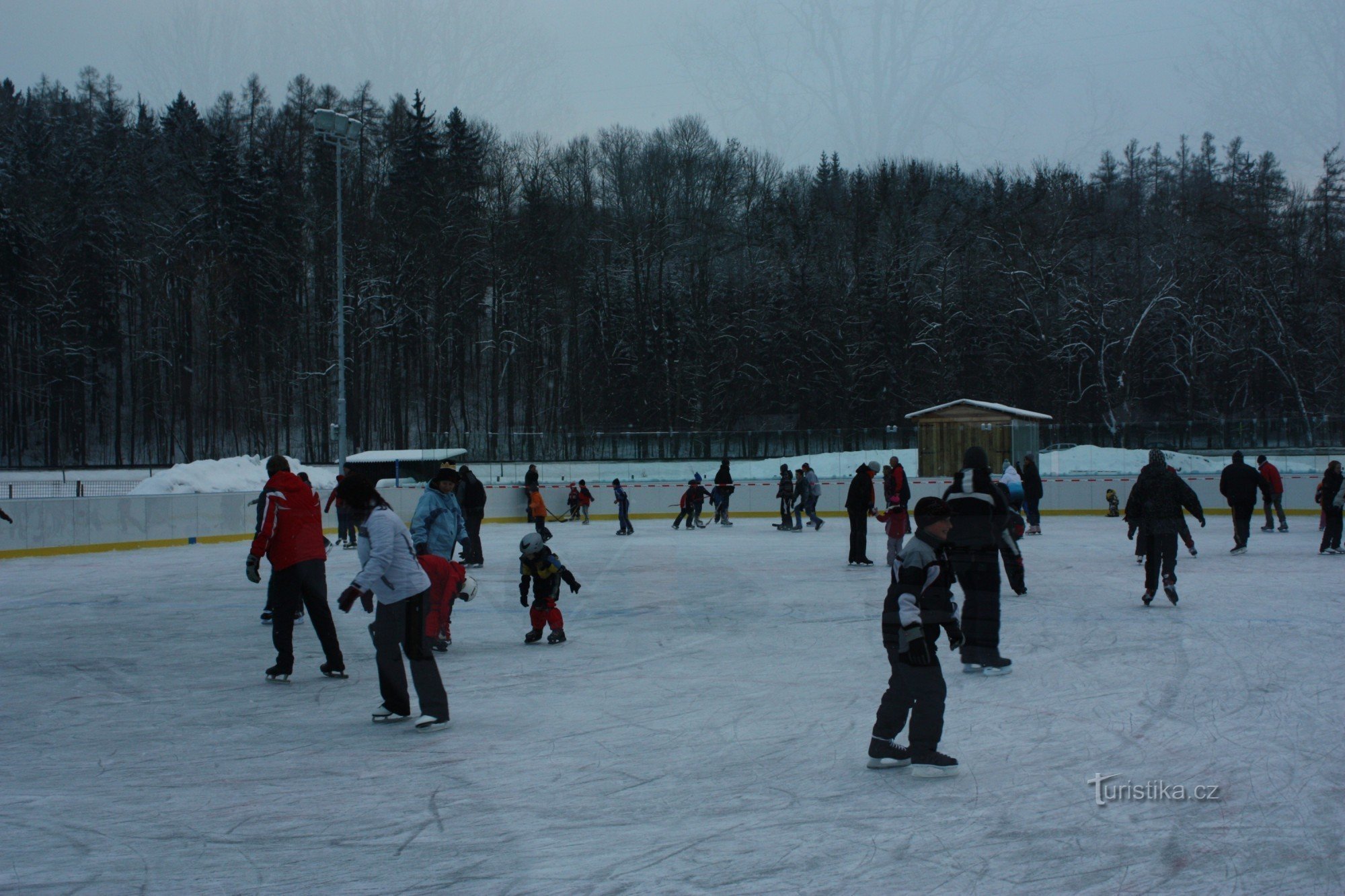 Artificial ice surface in Žamberk