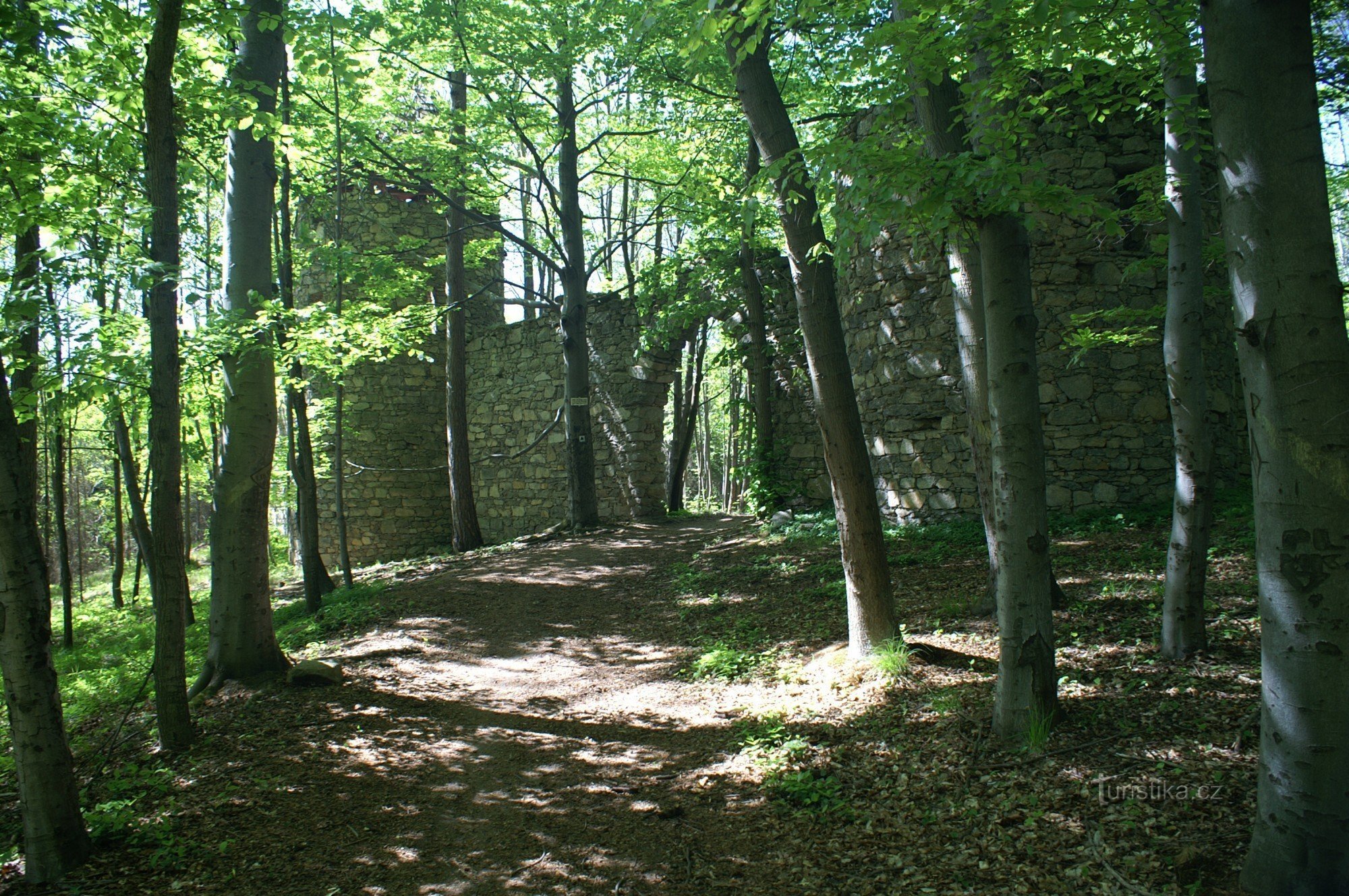 Ballymotte man-made ruins